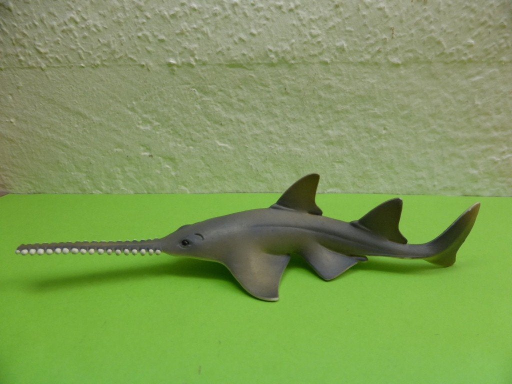 Schleich 14724 zaagvis, dierfiguur, Verzenden, Gebruikt, Overige soorten, Beeldje of Figuurtje