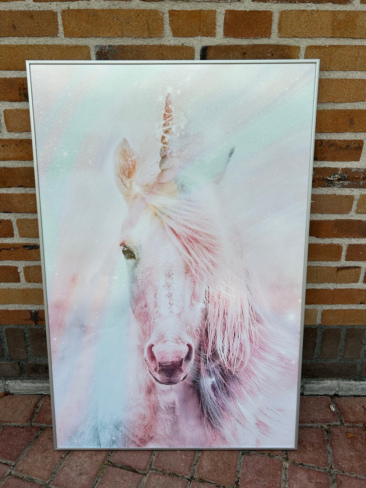 Betoverende Eenhoorn Poster - Magische Decoratie, Ophalen, Zo goed als nieuw, Foto of Poster, 75 – 100