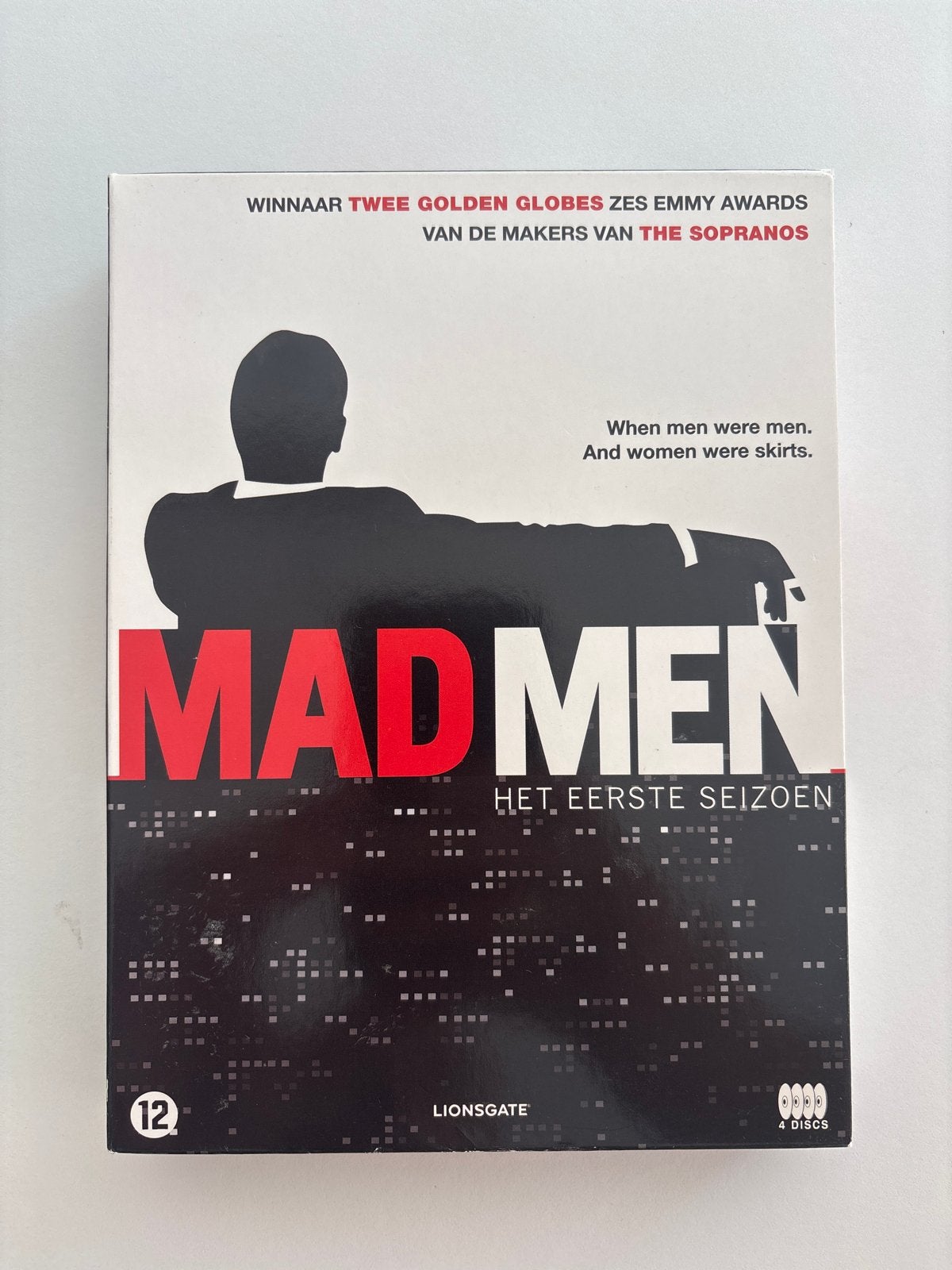 Mad Men - Het Eerste Seizoen (DVD), Cd's en Dvd's, Dvd's | Tv en Series, Ophalen, Engels, Seizoen 1, Nederlands