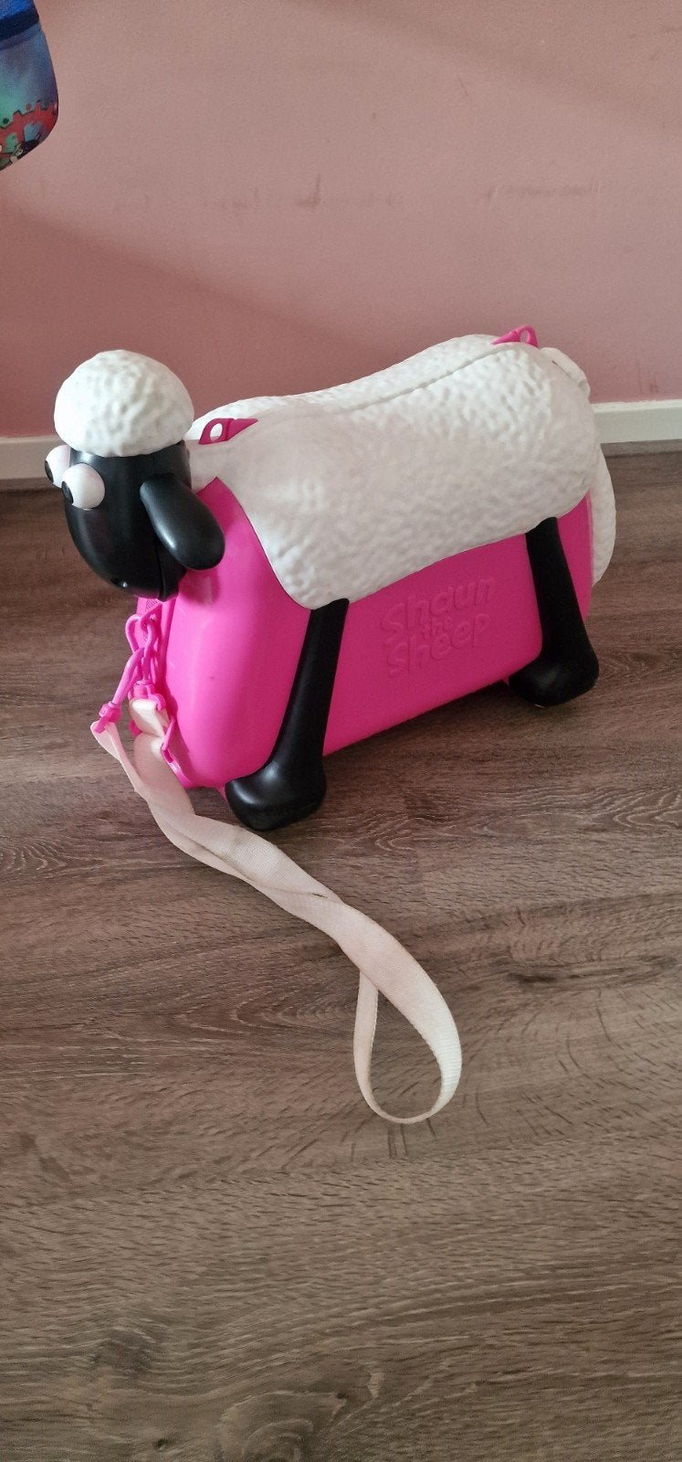 Shaun het Schaap Koffer/Trolley - Roze, Ophalen, Gebruikt, Jongen of Meisje