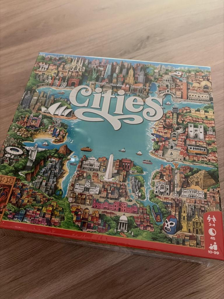 Cities bordspel - Gloednieuw in folie!, Ophalen of Verzenden, Nieuw