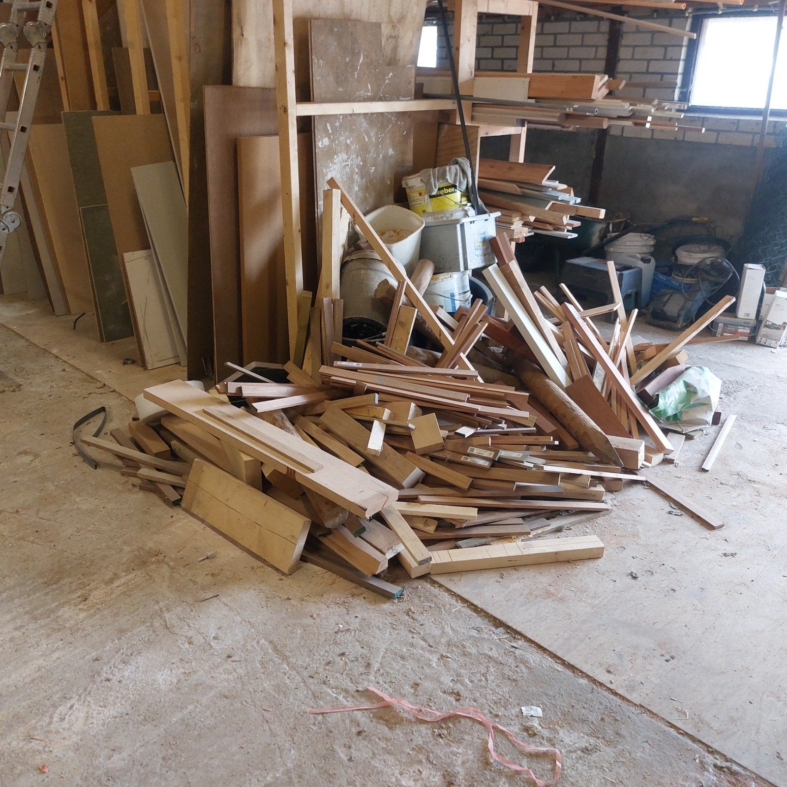 openhaard hout, Minder dan 3 m³, Ophalen