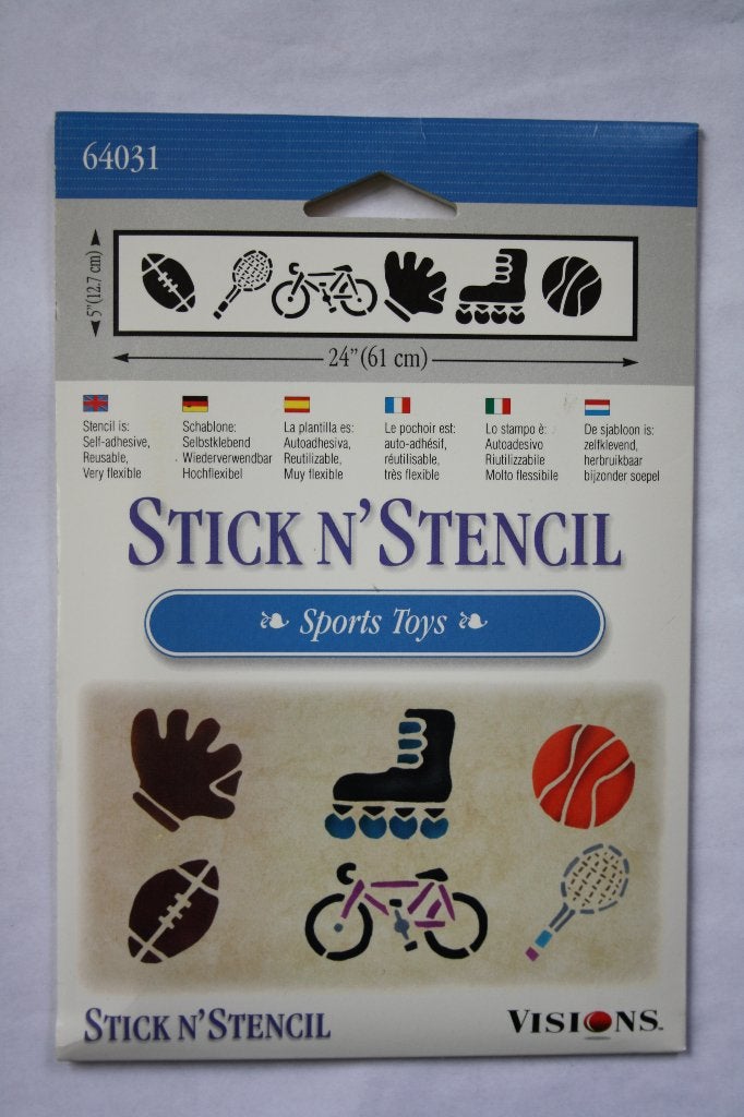 Stick N' Stencil Sports Toys 64031, Verzenden, Nieuw, Overige typen