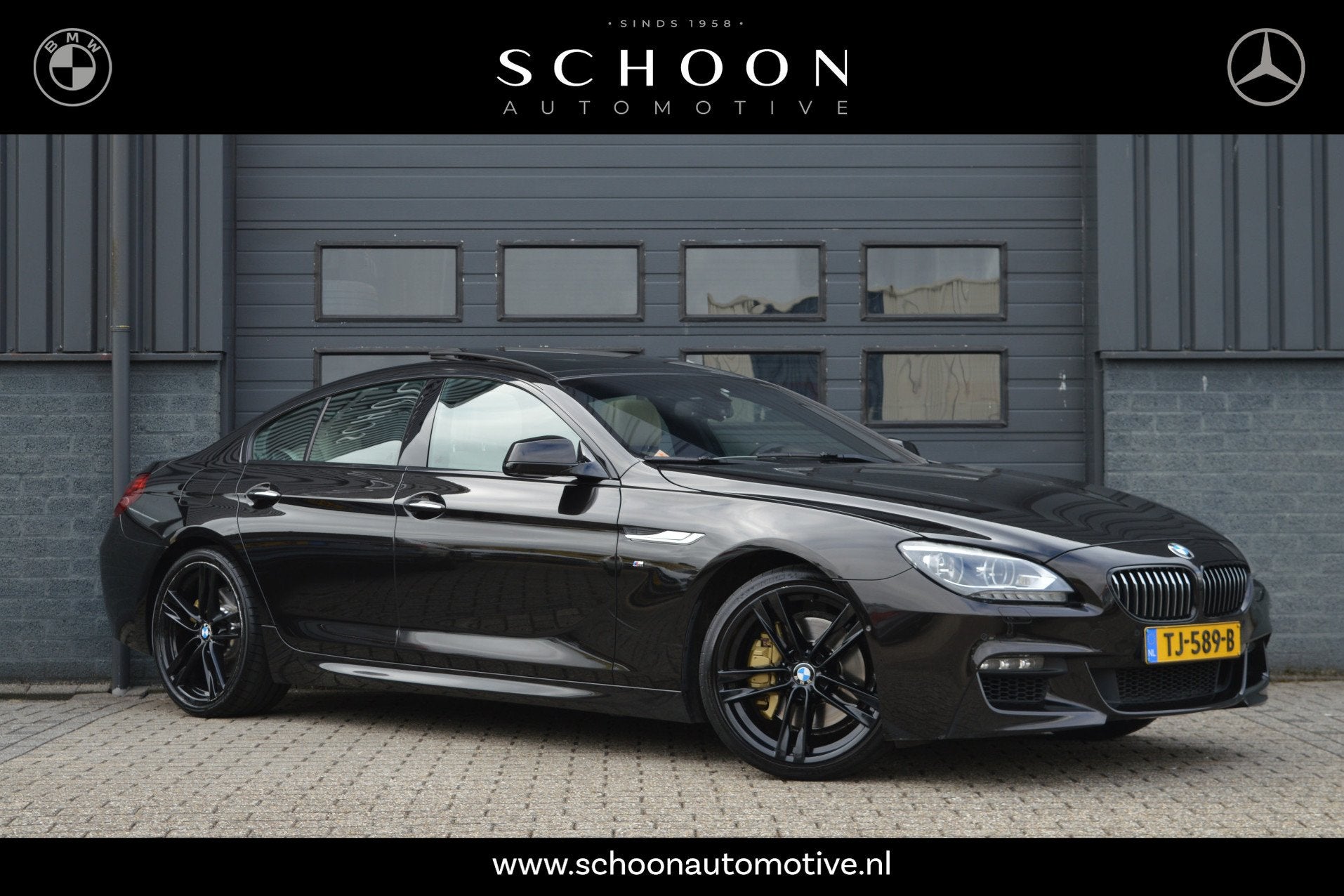 BMW 6 Serie Gran Coupé 640i High Executive | M-PAKKET | PAN, Auto's, BMW, Achterwielaandrijving, 320 pk, Zwart, Leder