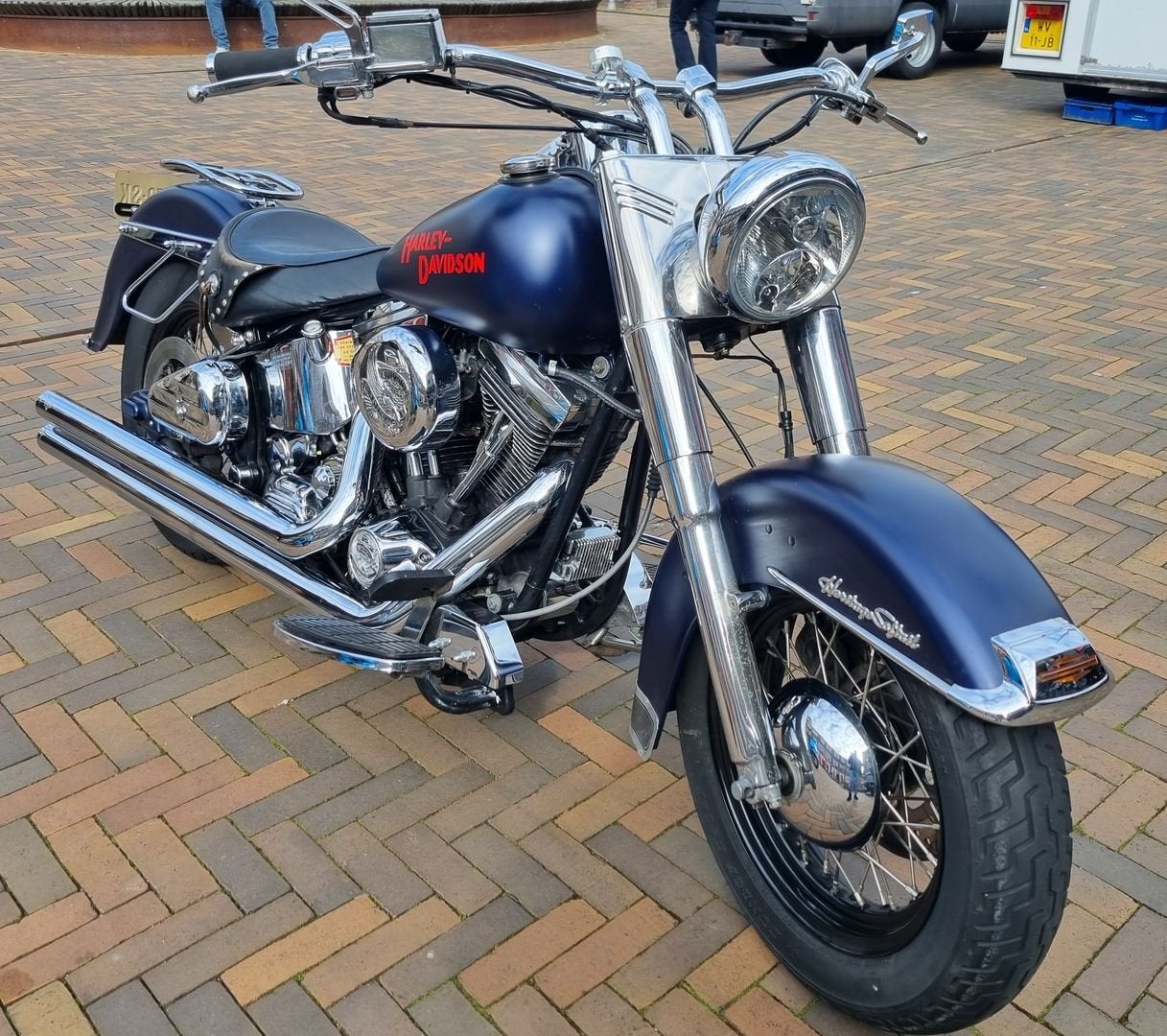 HARLEY-DAVIDSON HERITAGE SOFTAIL FLST (bj 1989), Motoren, Motoren | Harley-Davidson, Chopper, Bedrijf, Onbekend, Onbekend