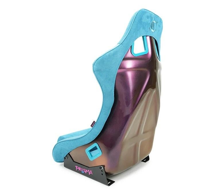NRG Prisma Chromatic Teal blauw neochrome suede Kuipstoel, Auto diversen, Tuning en Styling, Ophalen of Verzenden