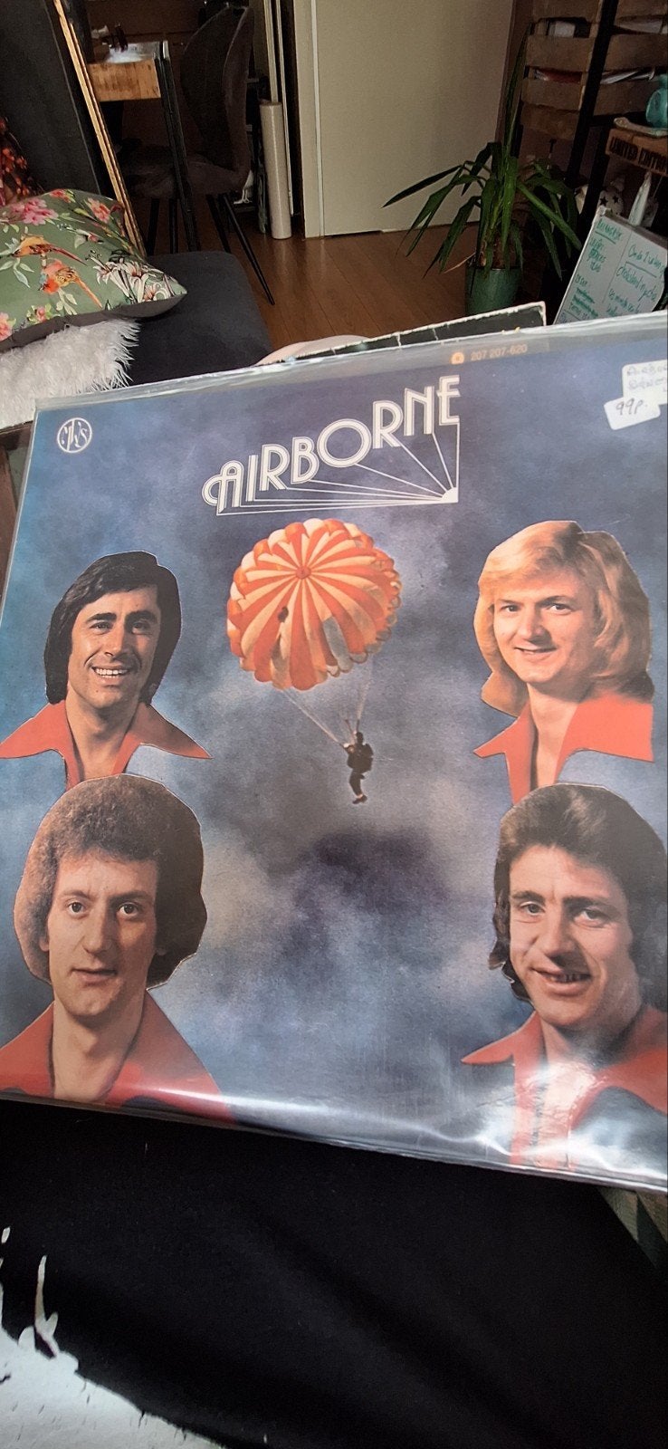 Airborne LP -gesigneerd, LP, Overige genres, Gesigneerd, Ophalen of Verzenden