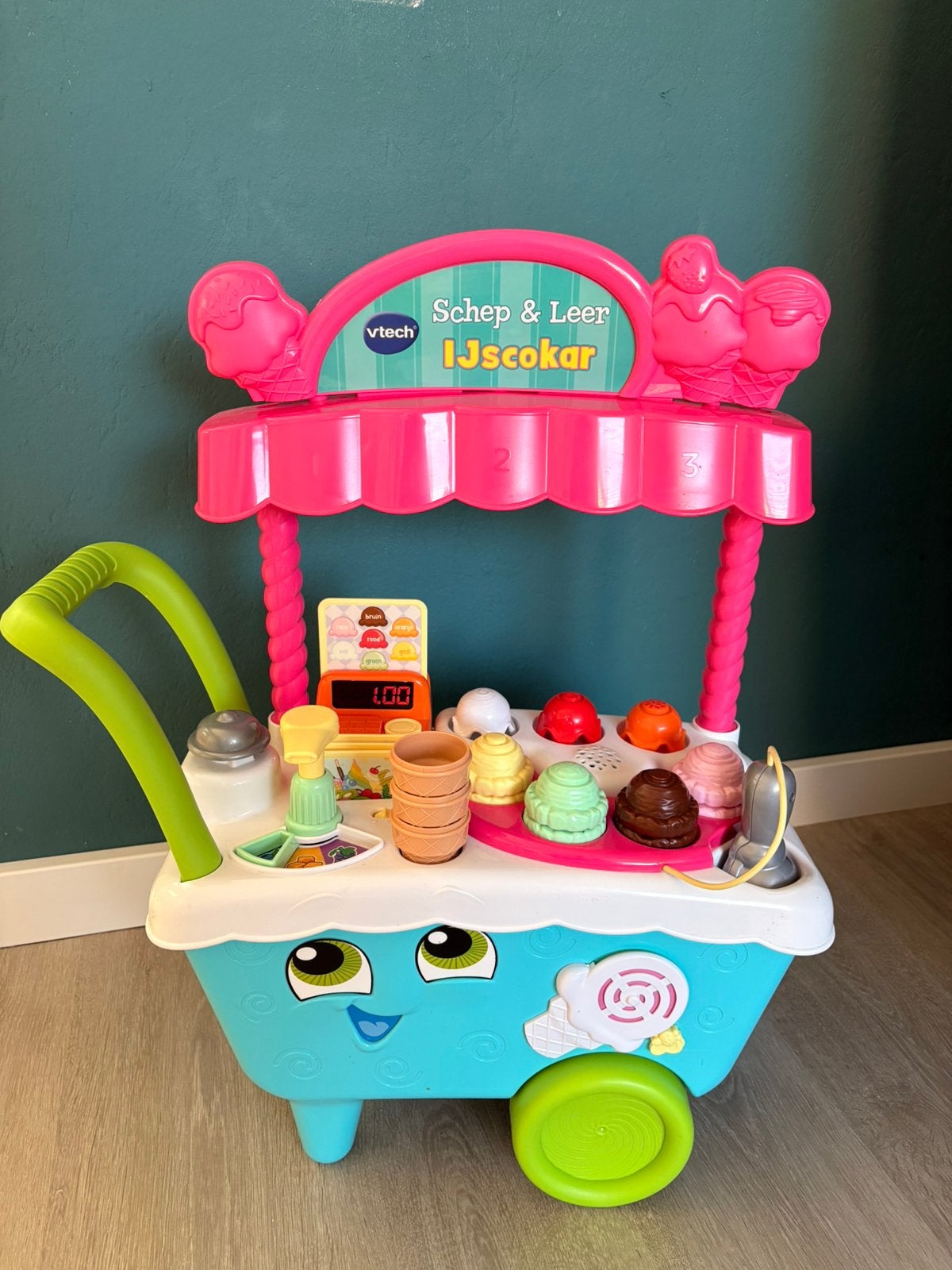 VTech - ijscokar - kids, Ophalen of Verzenden, Zo goed als nieuw, 6 maanden tot 2 jaar