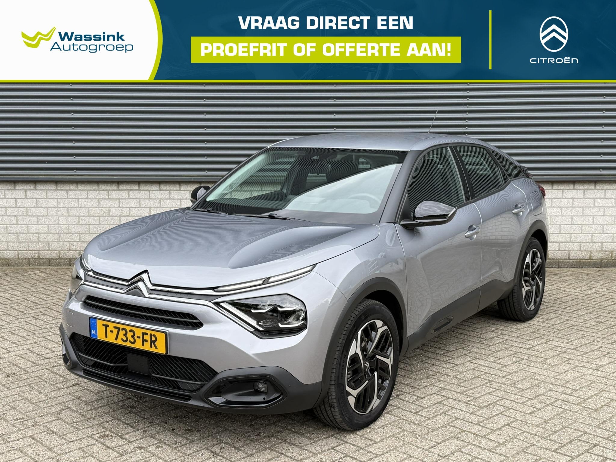 Citroen C4 1.2 Puretech Feel Pack Trekhaak I Cruise Control, Auto's, Citroën, Gebruikt, 1199 cc, Leder en Stof, Parkeersensor