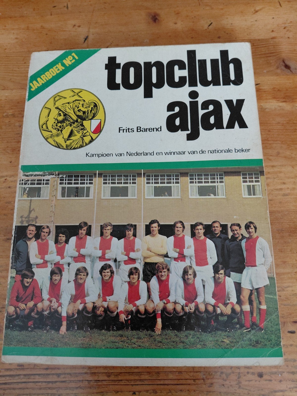 Top Club Ajax - Jaarboek No 1 + 2, Ophalen of Verzenden, Gelezen, Balsport