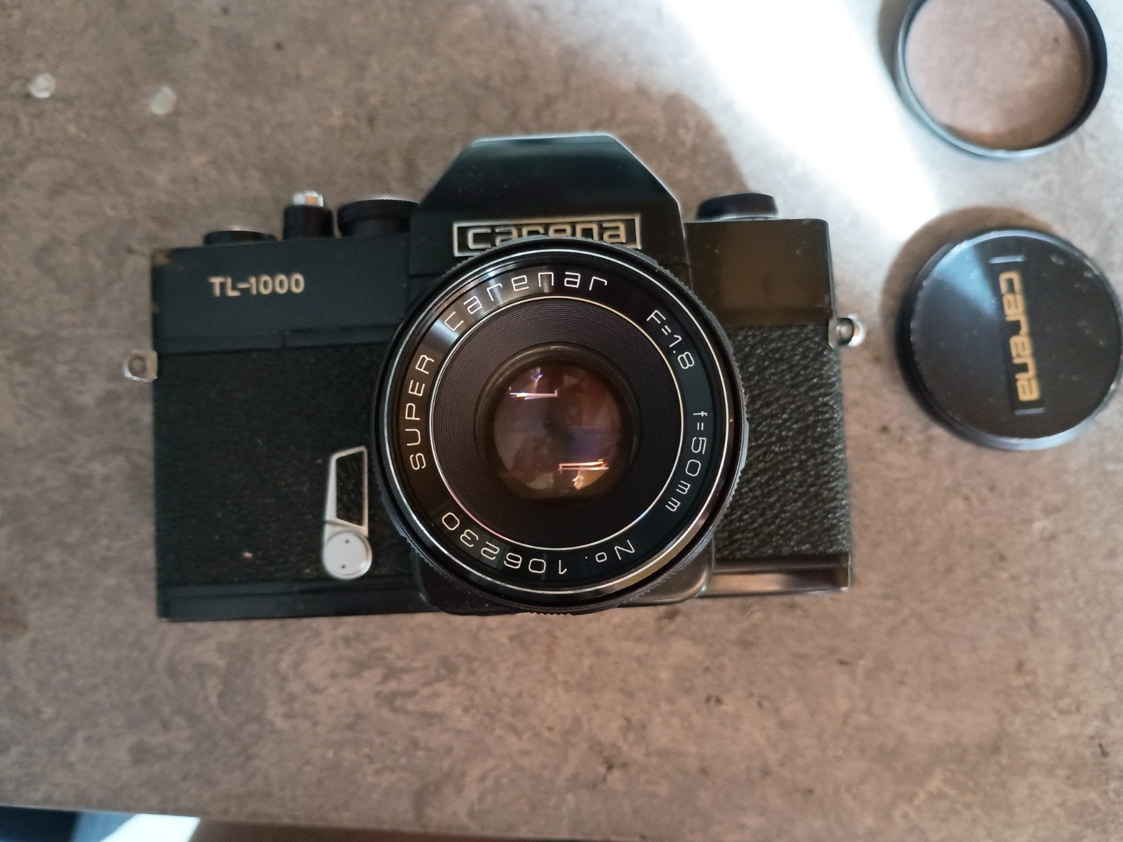 Carena TL-1000 analoge spiegelreflexcamera, Ophalen of Verzenden, Spiegelreflex, Overige Merken