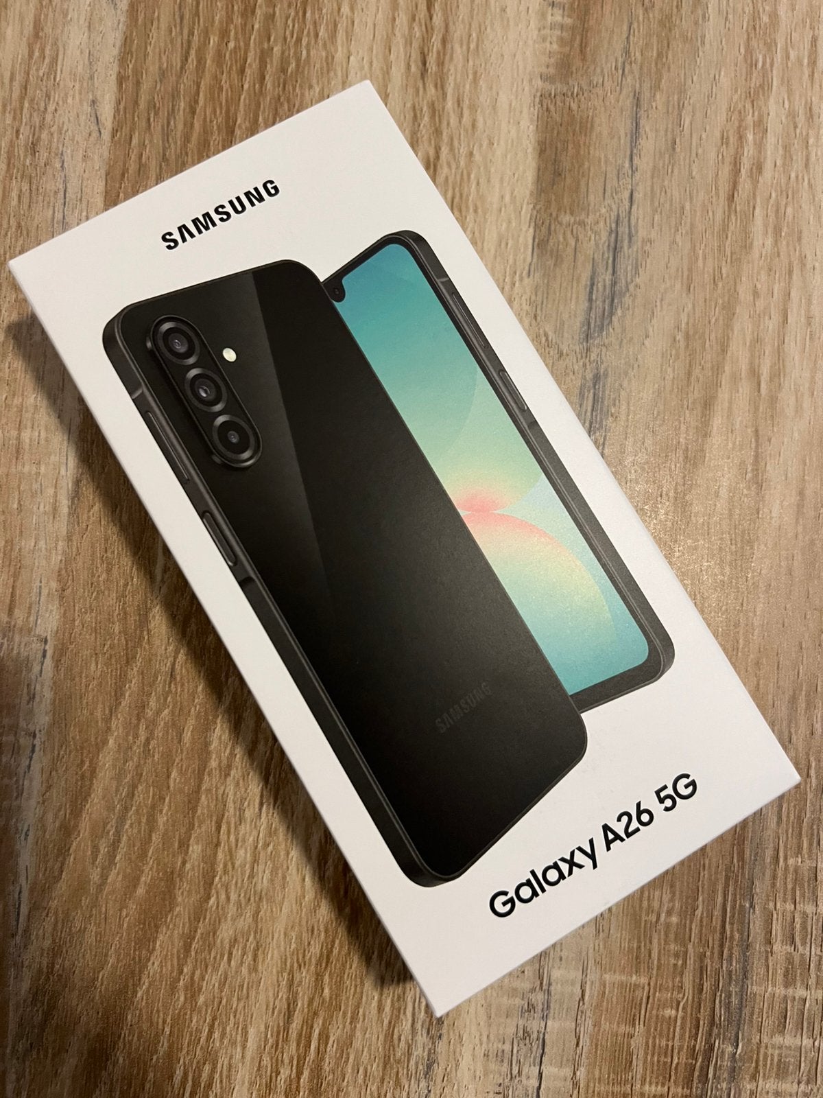 Samsung Galaxy A26 5G 128GB Zwart nieuwe, Ophalen, Zwart, Zo goed als nieuw, 128 GB