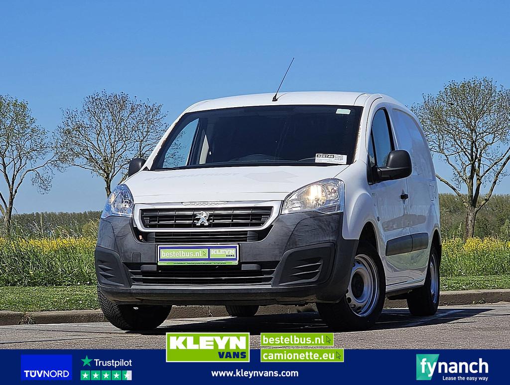 PEUGEOT PARTNER 1.6 3-zits airco euro6!, Traction-control, Gebruikt, Euro 6, Bedrijf