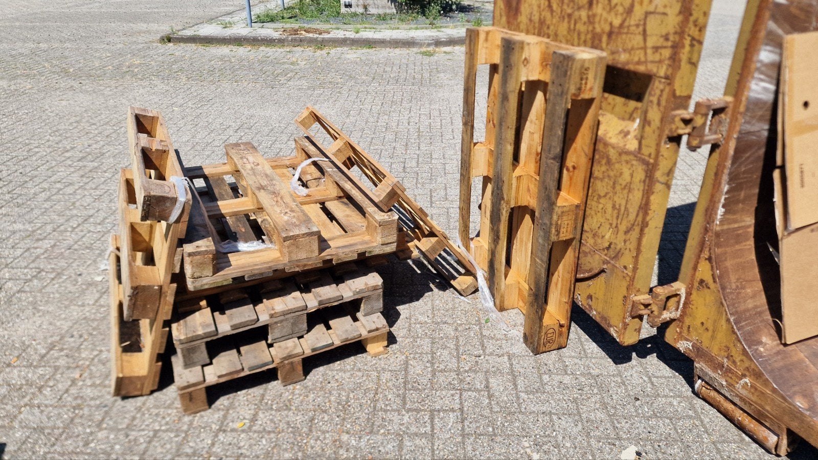 8 pallets, Doe-het-zelf en Verbouw, Metalen, Ophalen