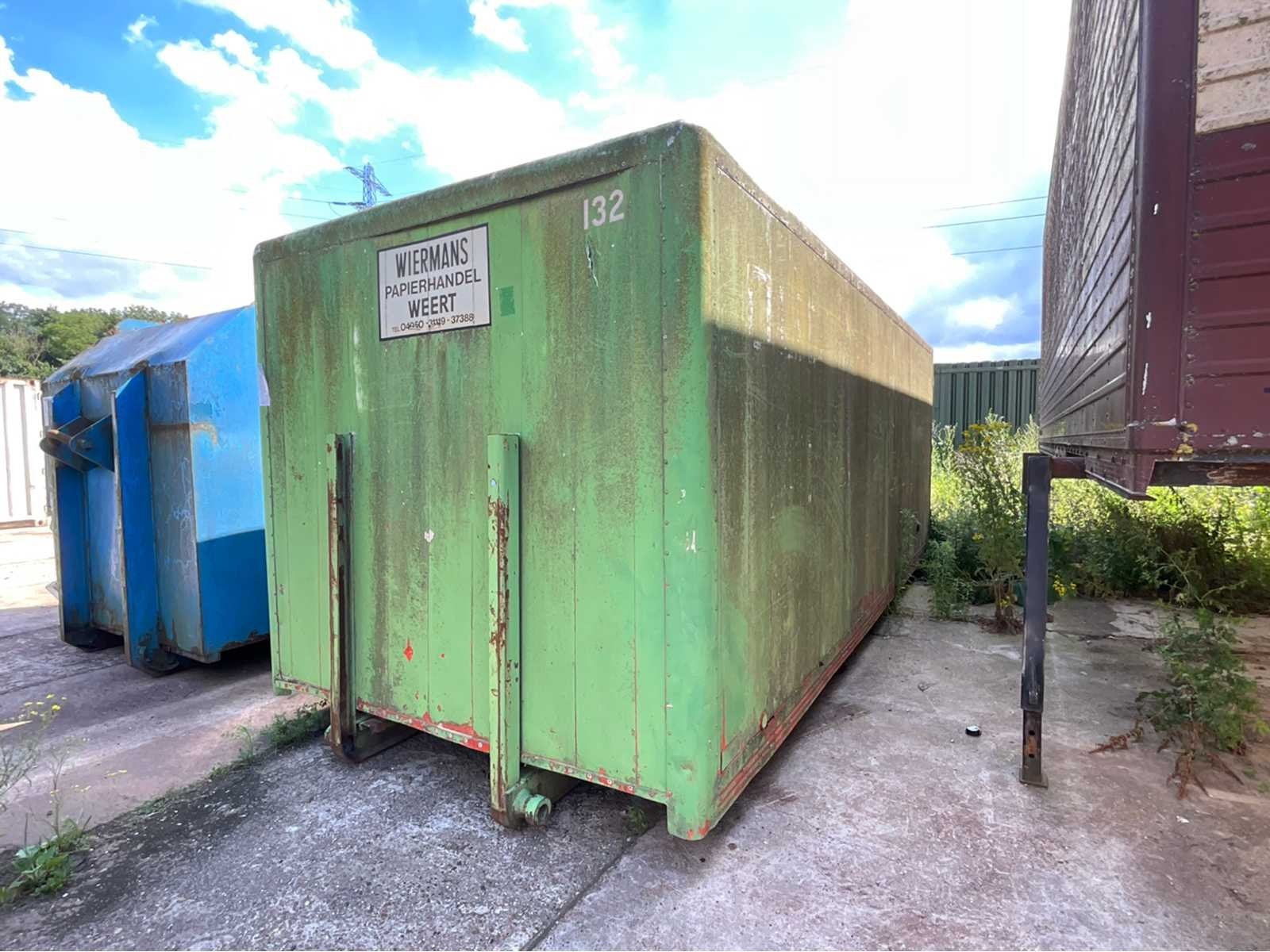 kabeloptrek opslagcontainer