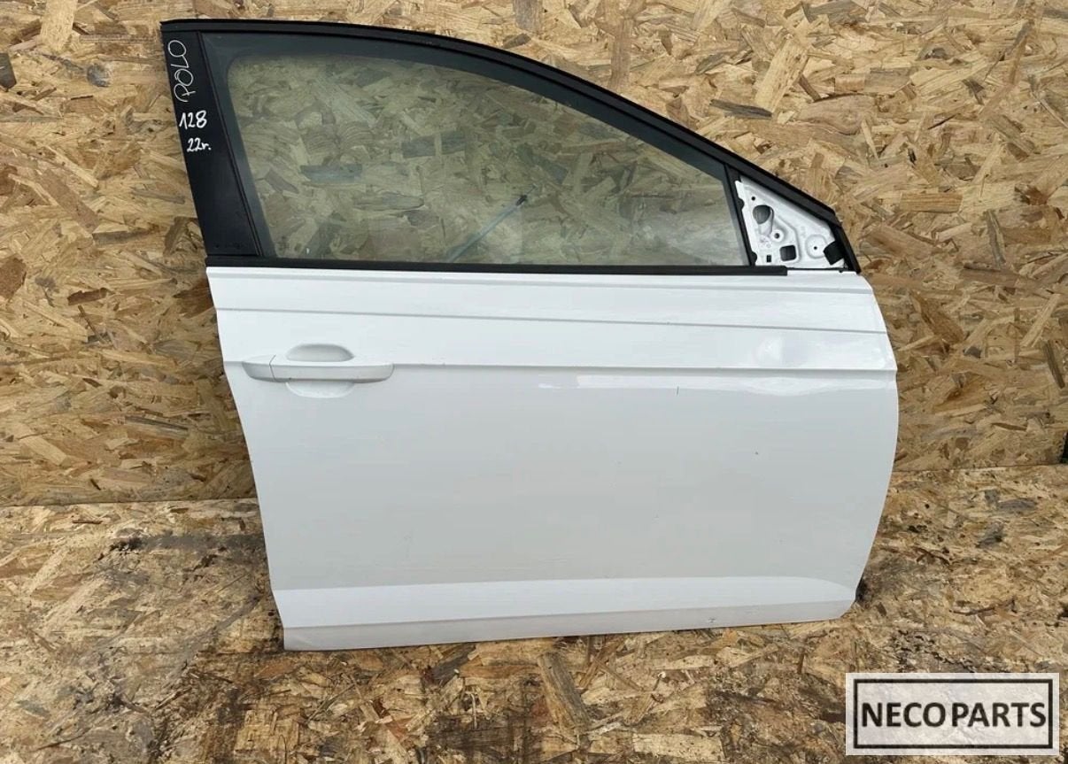 VW POLO 2G0 PORTIER DEUR RECHTS COMPLEET ORIGINEEL, Auto-onderdelen, Carrosserie en Plaatwerk, Achterklep, Volkswagen, Achter