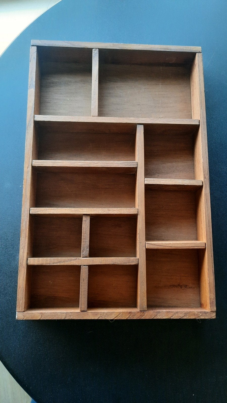 Houten vakkenkastje / verzamelkastje, Ophalen of Verzenden, Zo goed als nieuw
