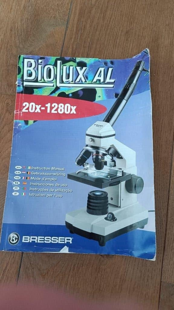 Bresser microscoop BioLuxAL, Audio, Tv en Foto, Optische apparatuur | Microscopen, Ophalen of Verzenden, Zo goed als nieuw, 1000x of meer