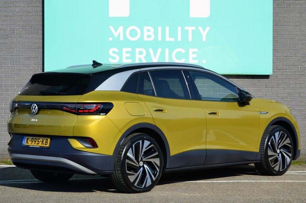 Volkswagen ID.4 Max 77 kWh SOH91% Style Pano CarPlay LED, Achterwielaandrijving, Gebruikt, Leder en Stof, 380 km