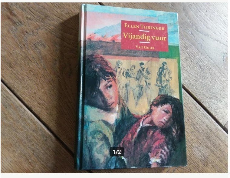 Ellen Tijsinger - Vijandig vuur, Ophalen of Verzenden, Zo goed als nieuw