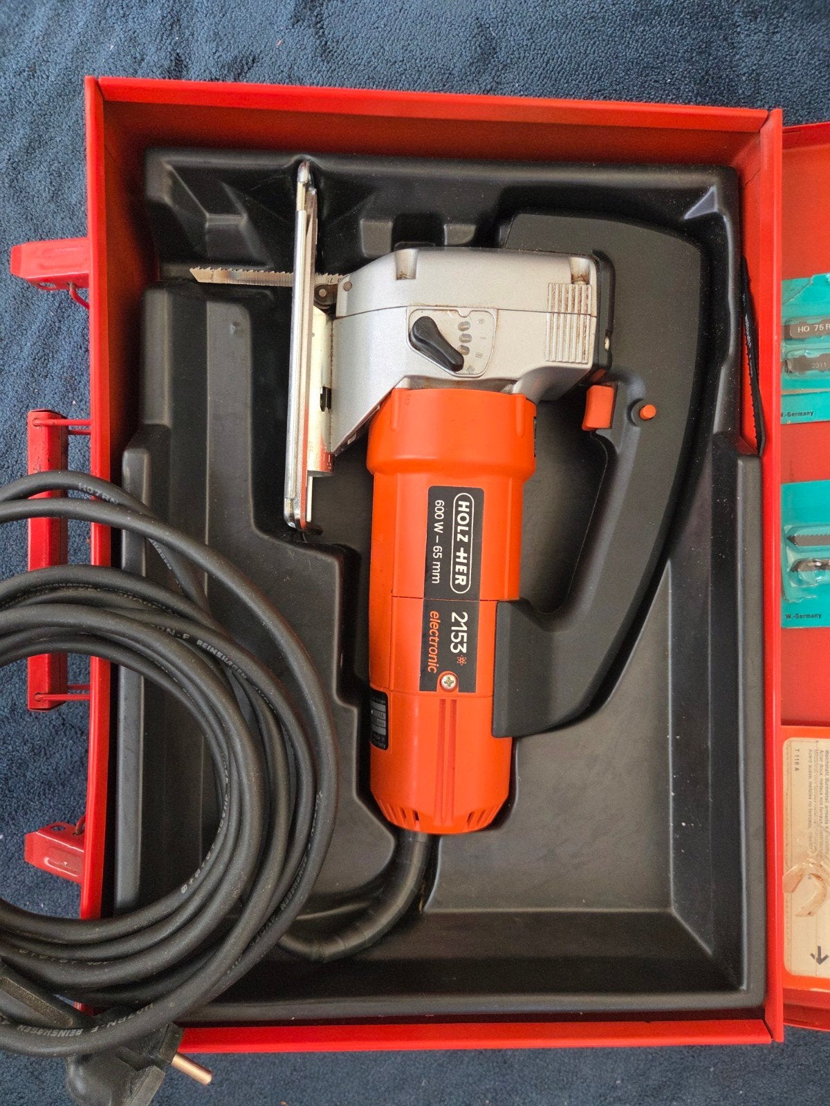HOLZ-HER 2153 Decoupeerzaag 600W - Zo goed als nieuw, Ophalen, Decoupeerzaag, HOLZ-HER, 600 tot 1200 watt