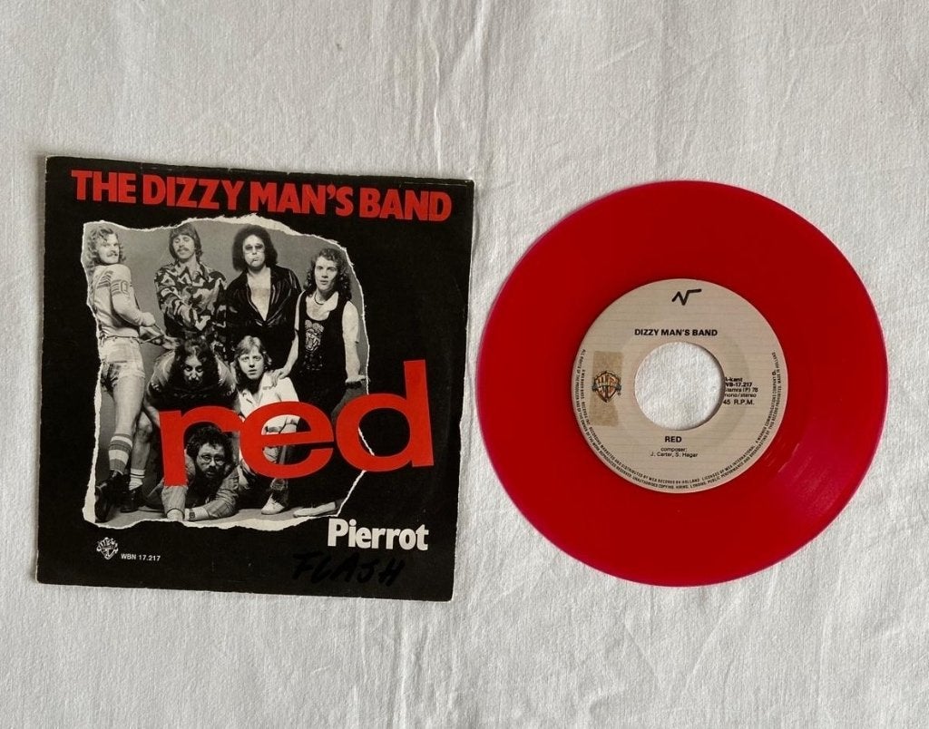 the dizzy man's band - red, Ophalen of Verzenden, Gebruikt, 7 inch, Pop