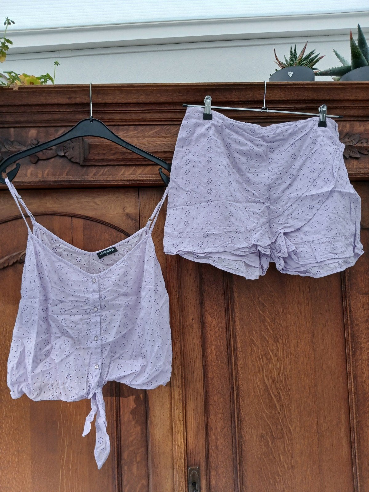 Amy & Ivy nieuw zomer setje maat XL, Kleding | Dames, T-shirts, Paars, Nieuw, Ophalen of Verzenden, Amy & Ivy