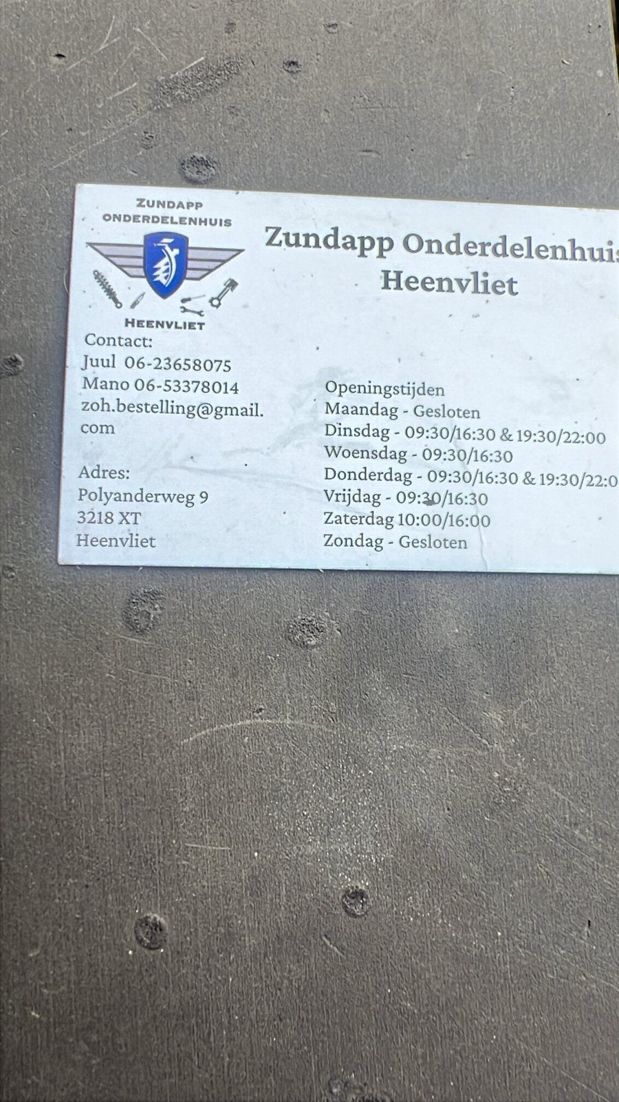 Onderdelen, Ophalen, Zo goed als nieuw, Blok