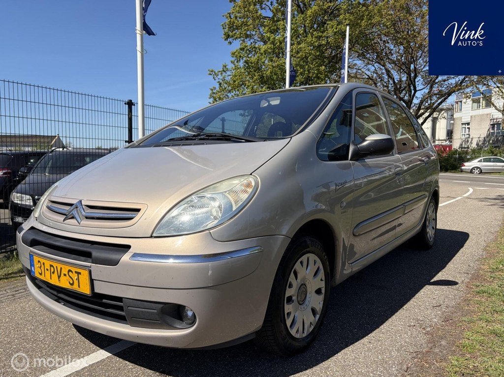 Citroen Xsara Picasso 1.8i-16V Image | Automatische Airco |, Auto's, Citroën, Zwart, 4 cilinders, 1749 cc, 116 pk