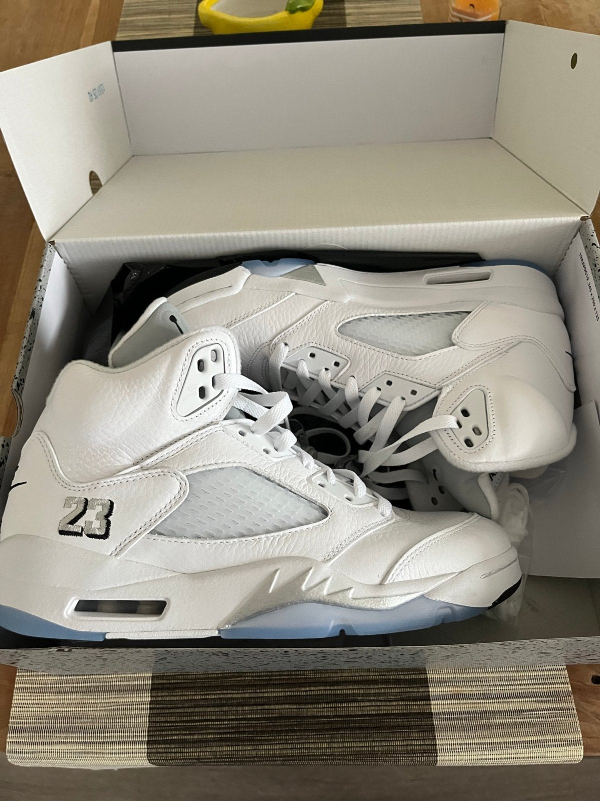 Air Jordan 5 Retro OG 'Metallic Silver' - Maat 42.5