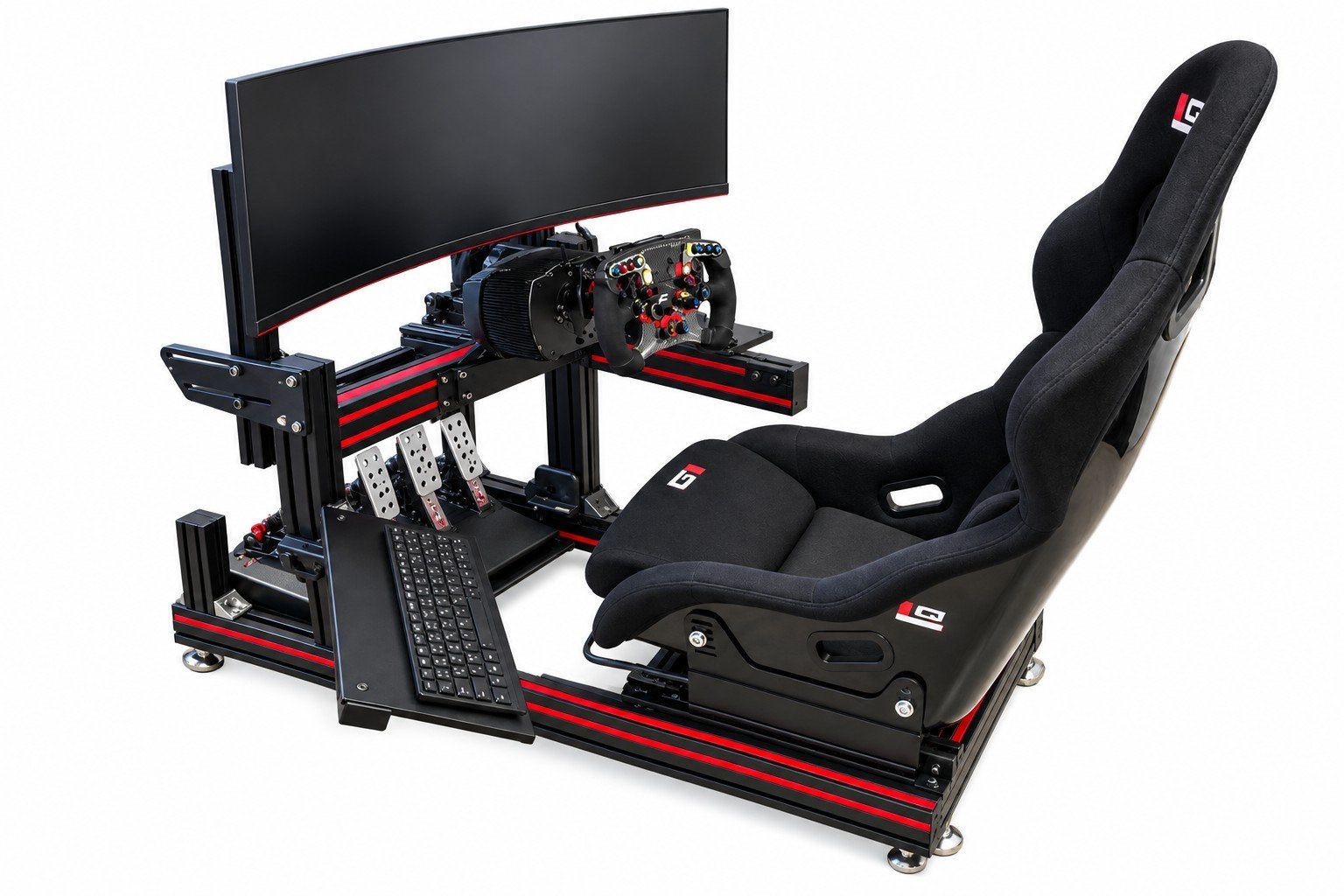 Simlab GT1 Evo Compleet + Fanatec set + VR bril, Ophalen, Zo goed als nieuw
