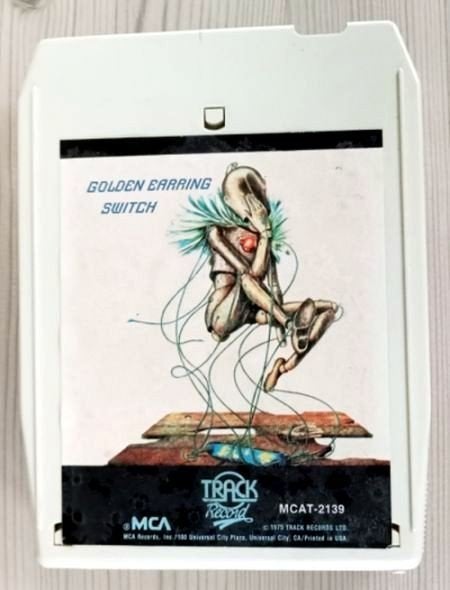 Golden Earring: Switch. USA Eight track., Ophalen of Verzenden, Gebruikt