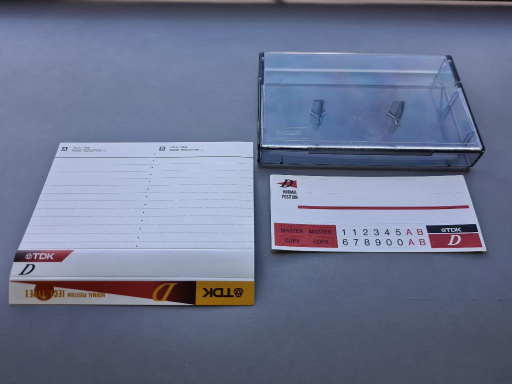 TDK D90 CASSETTEBANDJE, Cd's en Dvd's, Cassettebandjes, Overige genres, 1 bandje, Ophalen of Verzenden, Zo goed als nieuw