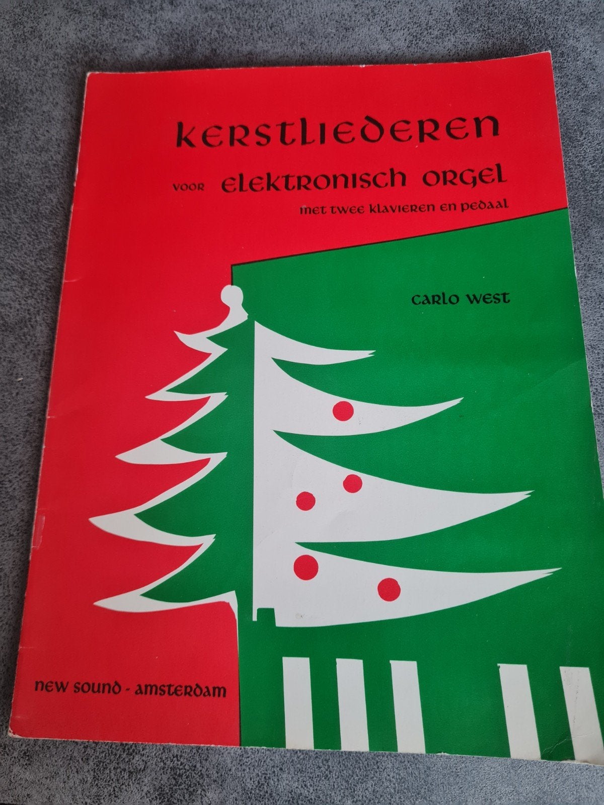 Kerstliederen voor Elektronisch Orgel - Carlo West, Muziek en Instrumenten, Bladmuziek, Ophalen of Verzenden