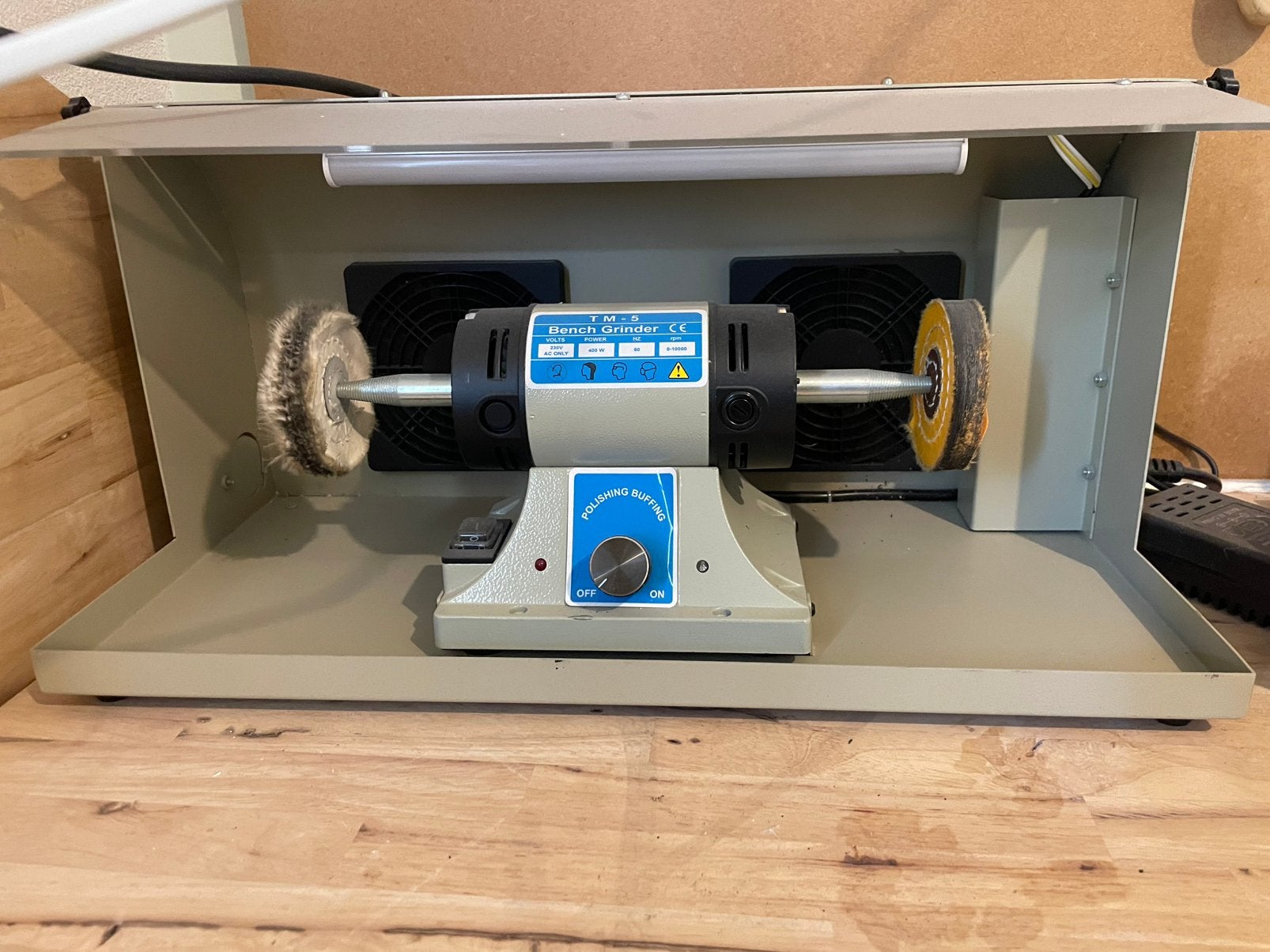 Polijstmachine met afzuiging en krachtige motor, Ophalen of Verzenden