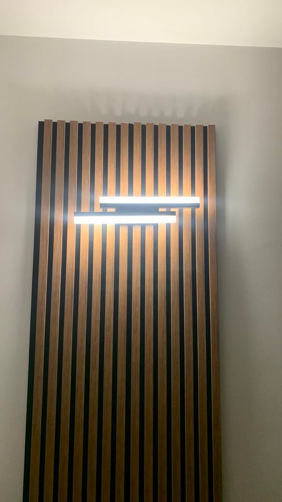 Twee wand ledlampen, Ophalen of Verzenden, Zo goed als nieuw