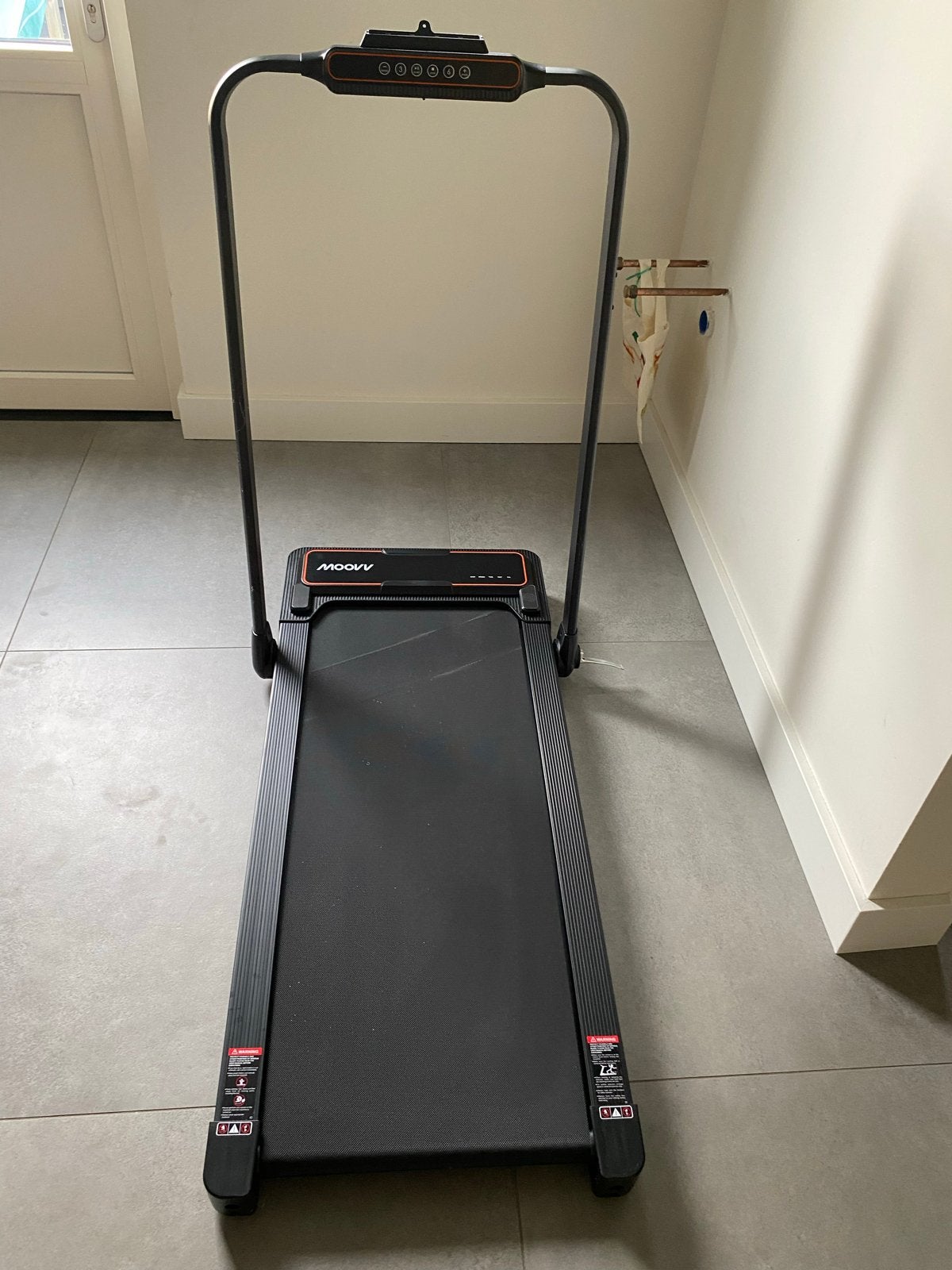 Moovv Loopband T4225 - Compact en Krachtig, Ophalen, Zo goed als nieuw, Metaal, Loopband