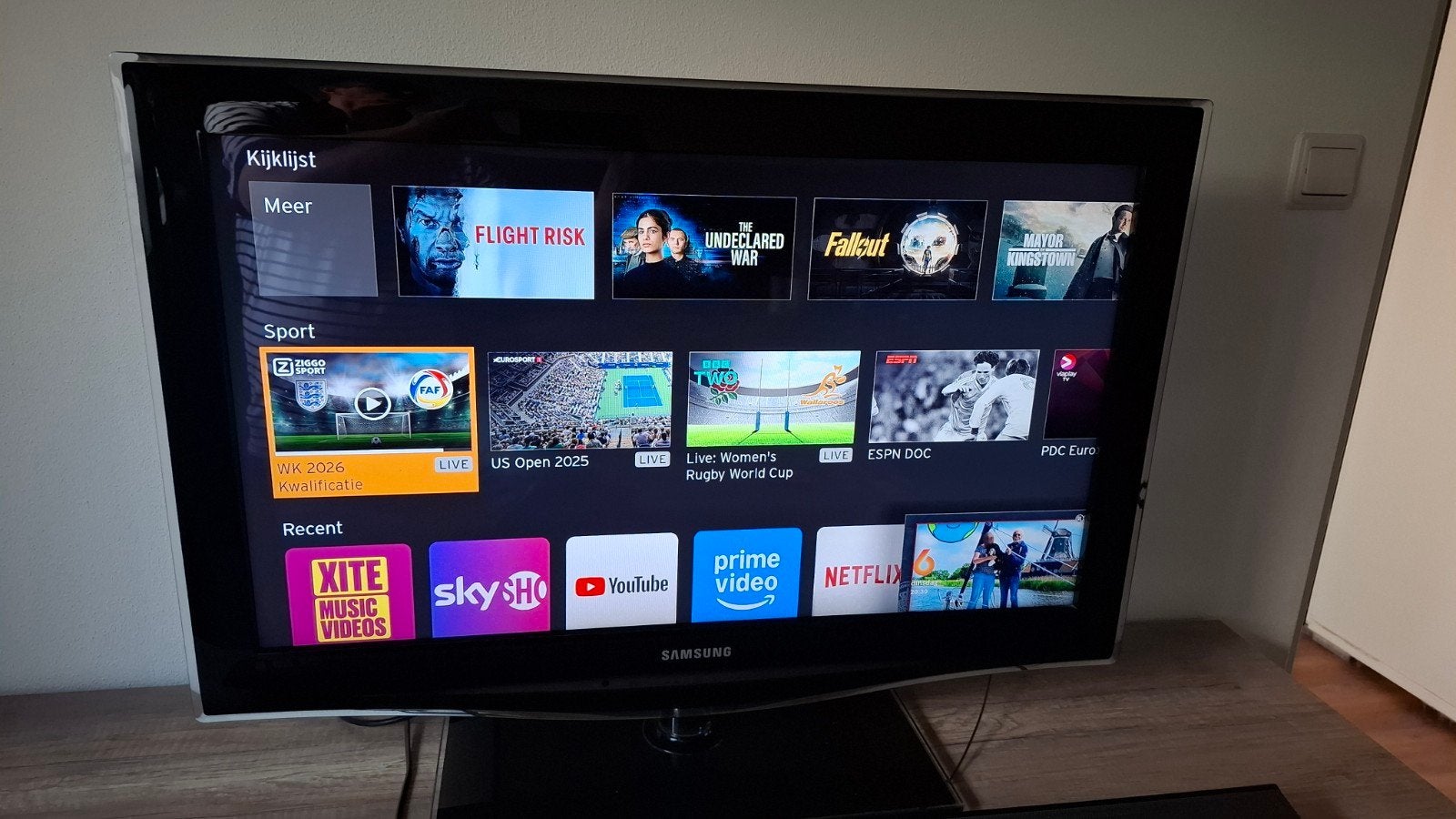 Samsung tv., Ophalen, 50 Hz, Samsung