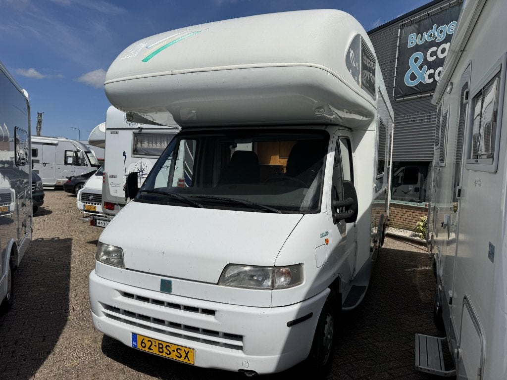 Knaus Traveller 6 pers met stapelbed, Caravans en Kamperen, Campers, Fiat, Luifel, 6 tot 7 meter, Bedrijf