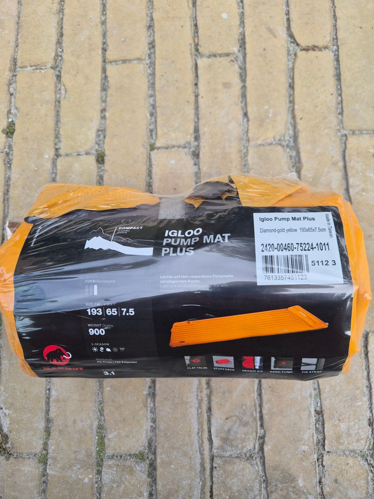 Mammut Igloo Pump Mat Plus Slaapmat - Nieuw, Caravans en Kamperen, Ophalen of Verzenden