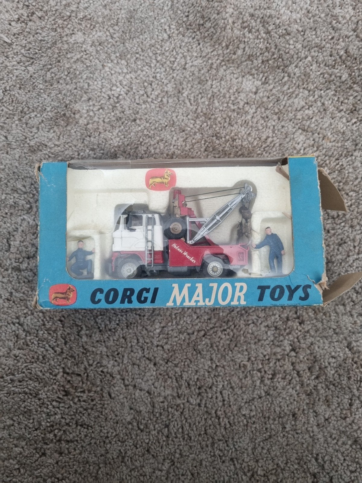 Corgi Major Toys Holmes Wrecker Recovery Vehicle, 1:32 tot 1:50, Zo goed als nieuw, Truck, Ophalen
