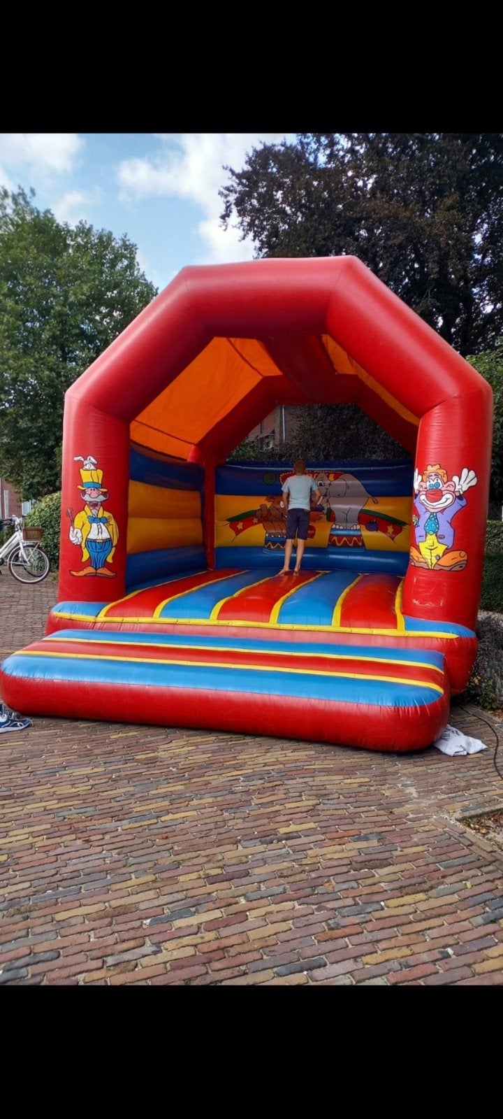 Springkussen te huur !, Ophalen