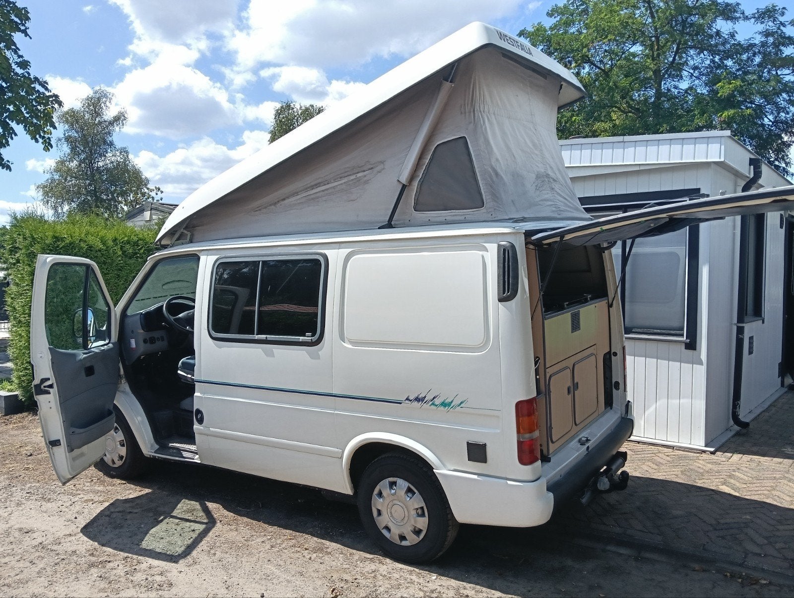 Ford Transit Nugget westfalia camper 1999, Caravans en Kamperen, Buscamper of Camperbus, Particulier, Ford, Tot en met 4