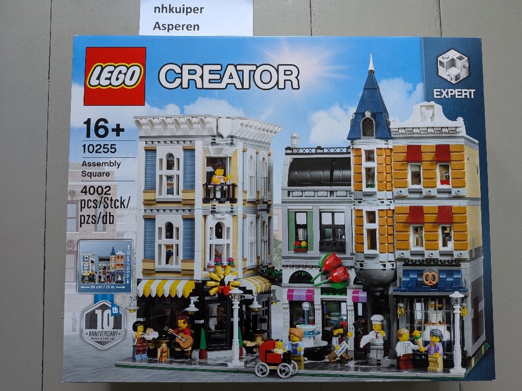 LEGO Gebouwenset 10255 Assembly Square NIEUW gesealde doos, Kinderen en Baby's, Nieuw, Ophalen of Verzenden, Compleet, Lego