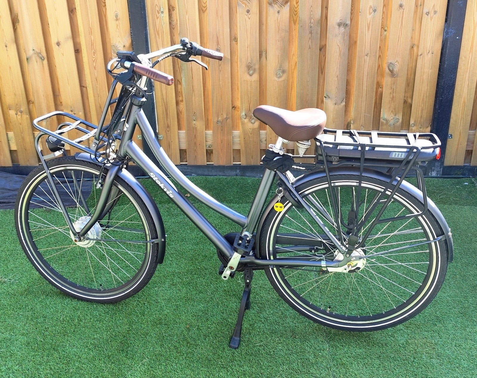 Stokvis E-Transporter, Fietsen en Brommers, Fietsen | Dames | Damesfietsen, Zo goed als nieuw, Overige merken, 50 tot 53 cm, Ophalen