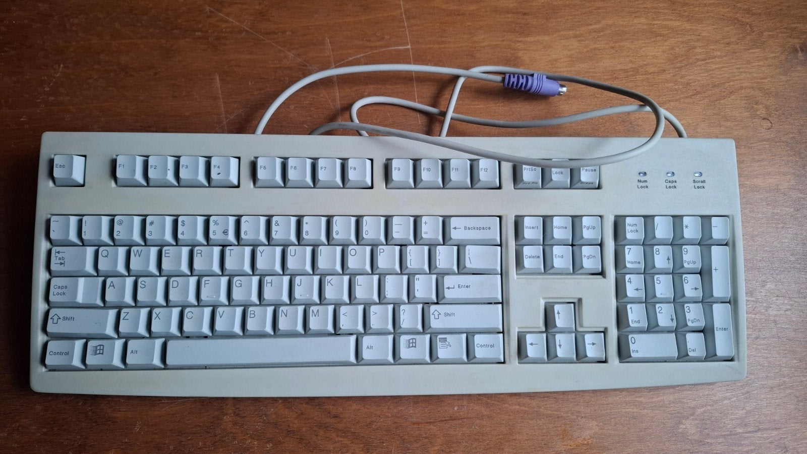 retro Qwerty toetsenbord Cherry RS 6000 M, Computers en Software, Toetsenborden, Ophalen of Verzenden, Gebruikt