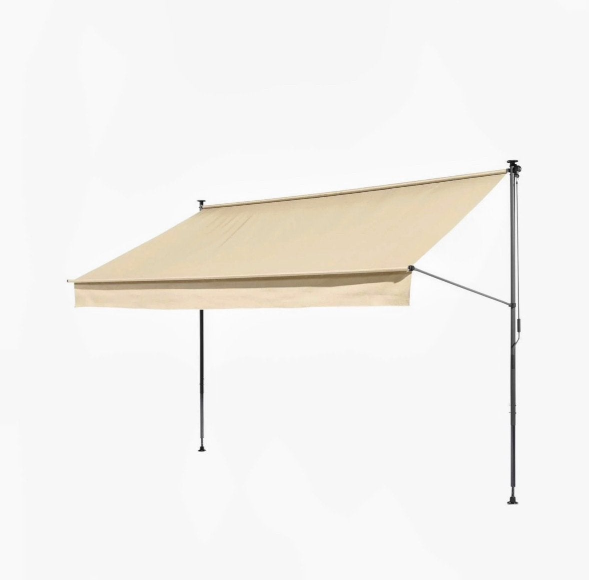 Livarno Klemluifel Beige - 300x220-310cm, max. 150cm uitval, Tuin en Terras, Overige typen, Ophalen of Verzenden, Zo goed als nieuw