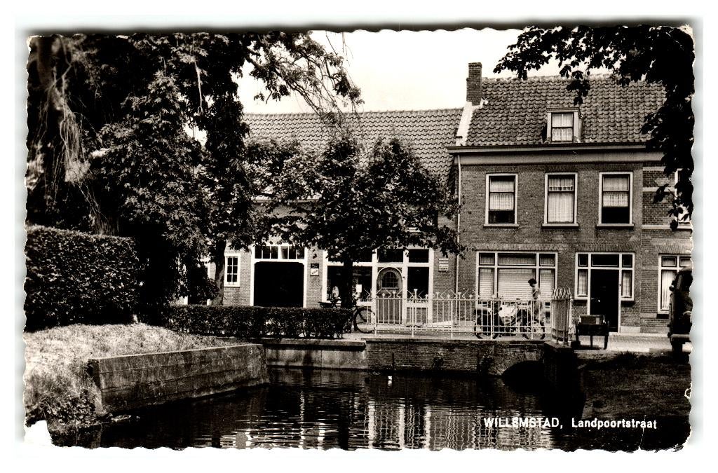 Willemstad, Landpoortstraat, Verzenden, 1960 tot 1980, Gelopen, Noord-Brabant