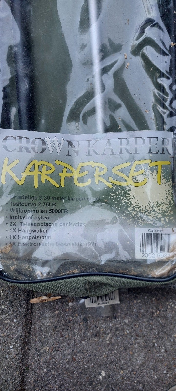 NIEUW Karperset, Watersport en Boten, Hengelsport | Karpervissen, Ophalen of Verzenden, Nieuw