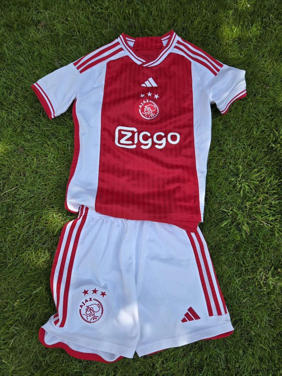 Ajax Thuistenue Kinderen Maat 152 -, Maat XS of kleiner, Ophalen of Verzenden, Zo goed als nieuw, Trainingspak